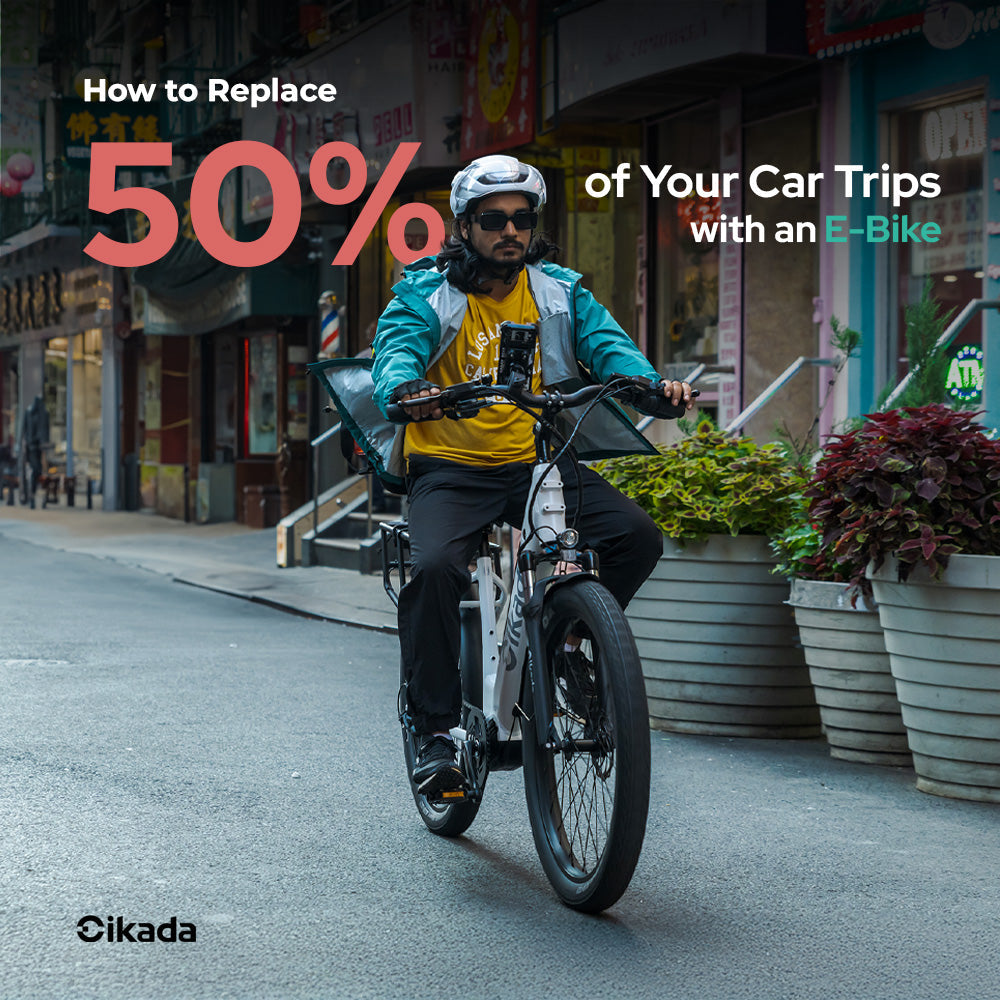 How to Replace 50% of Your Car Trips with an E-Bike