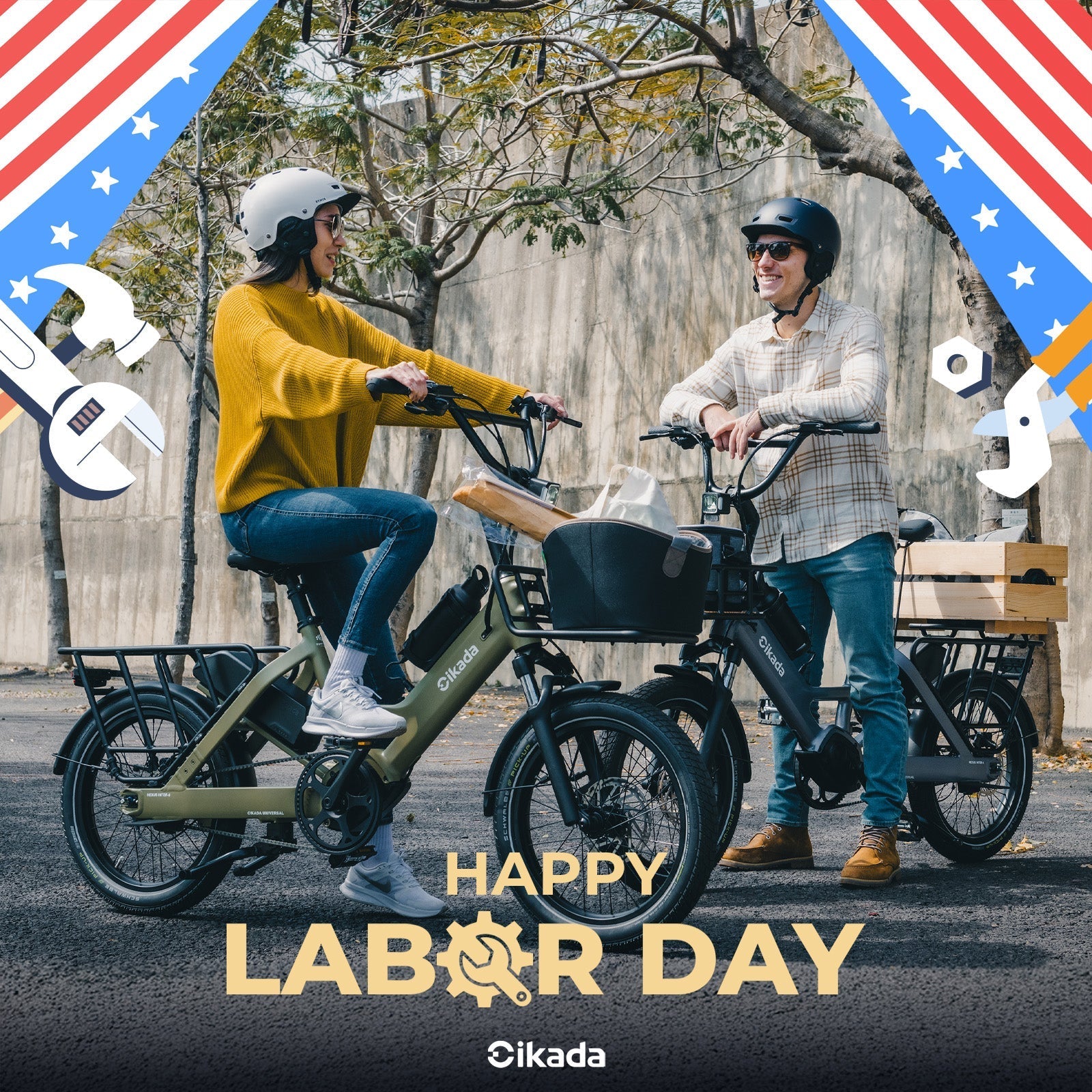 Celebrate Labor Day with the Freedom of Riding a Cikada E-Bike