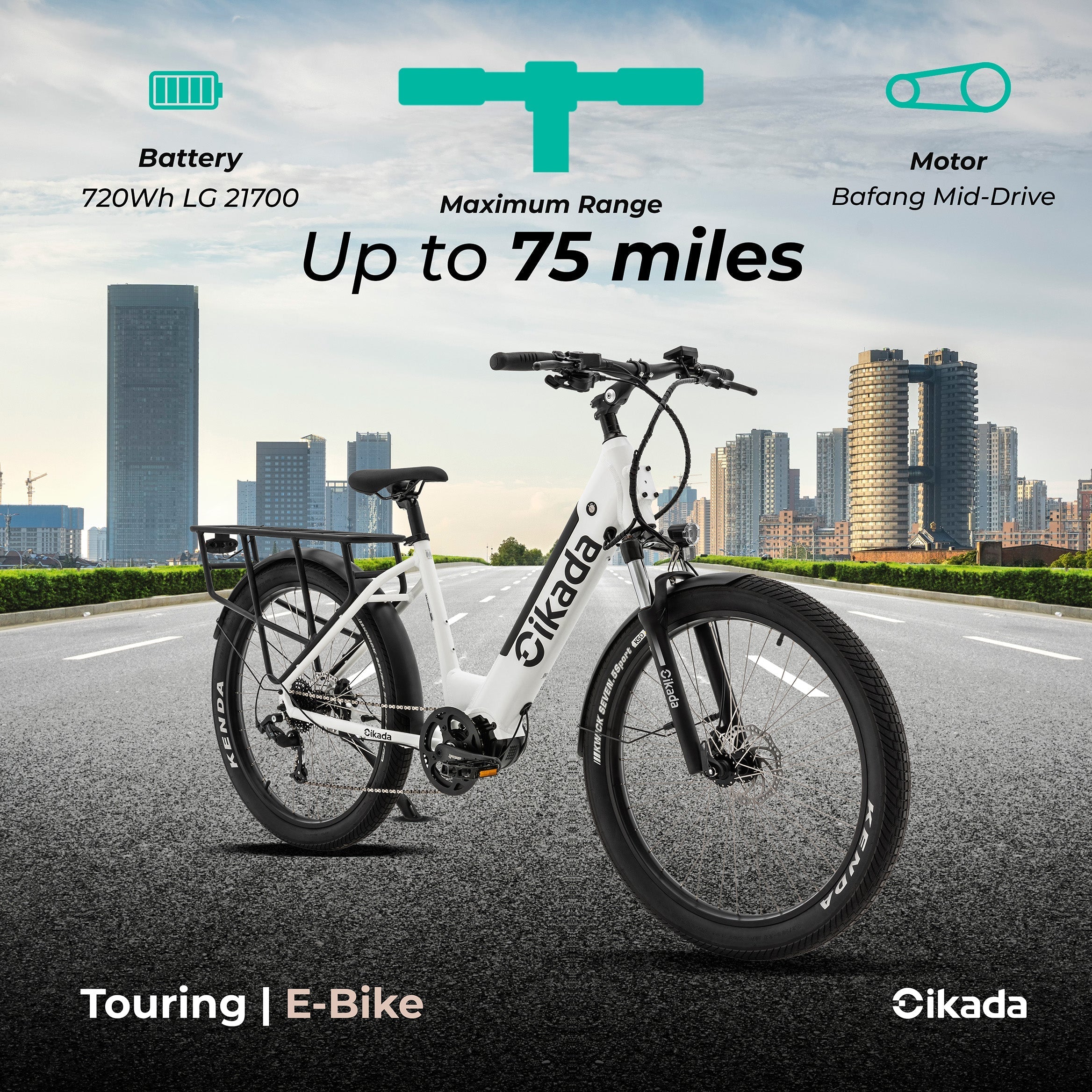 Touring Made Easy: Why the Cikada Touring is Built for Long Rides