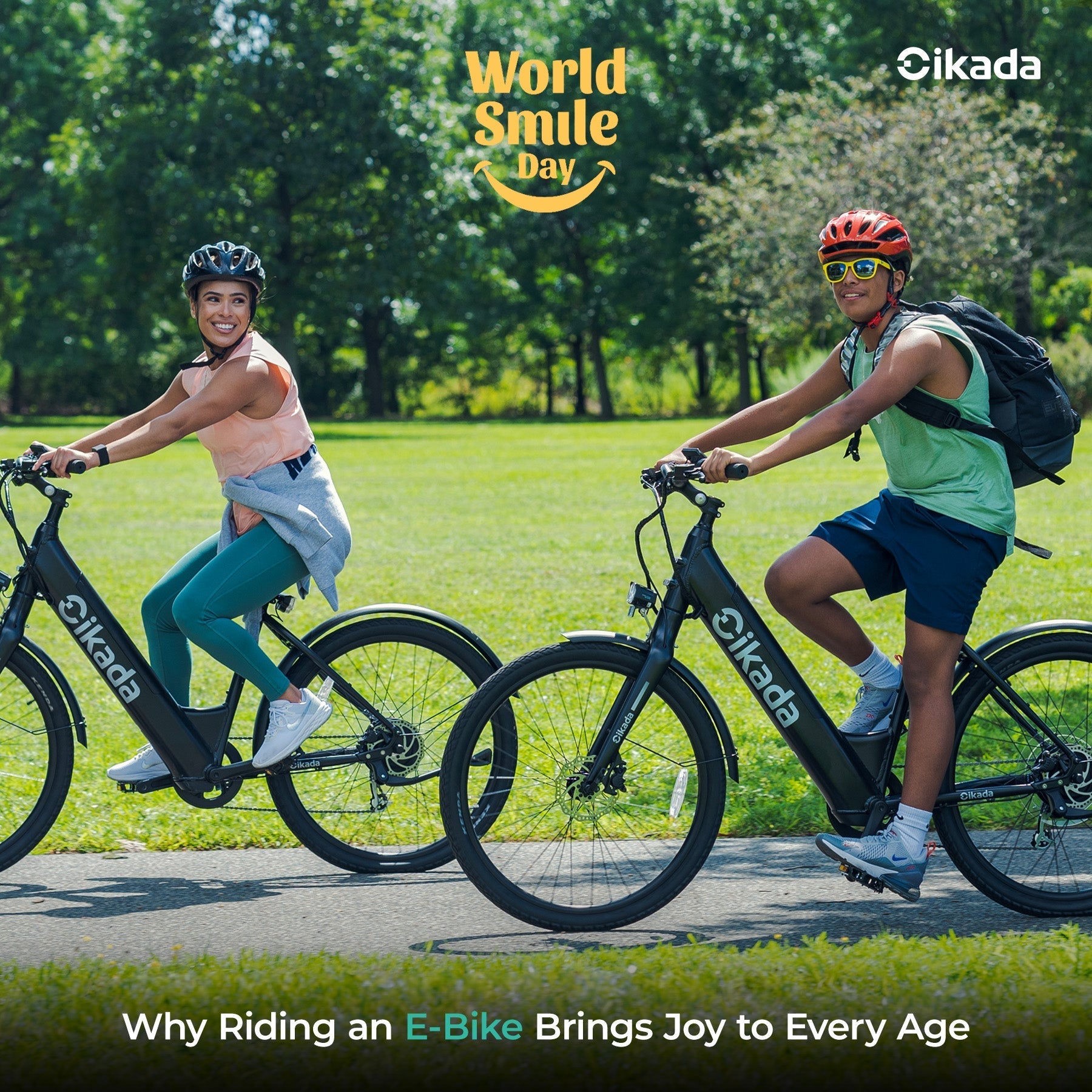 World Smile Day: Why Riding an E-Bike Brings Joy to Every Age