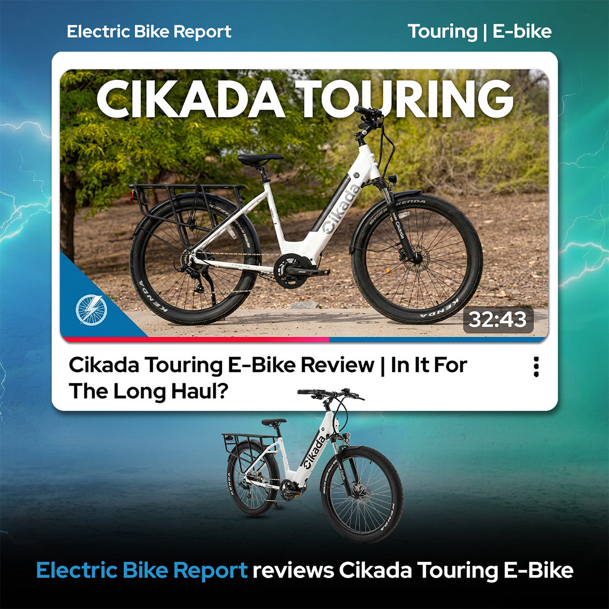 Electric Bike Report x Cikada Touring: When Range Expectations Get Redefined