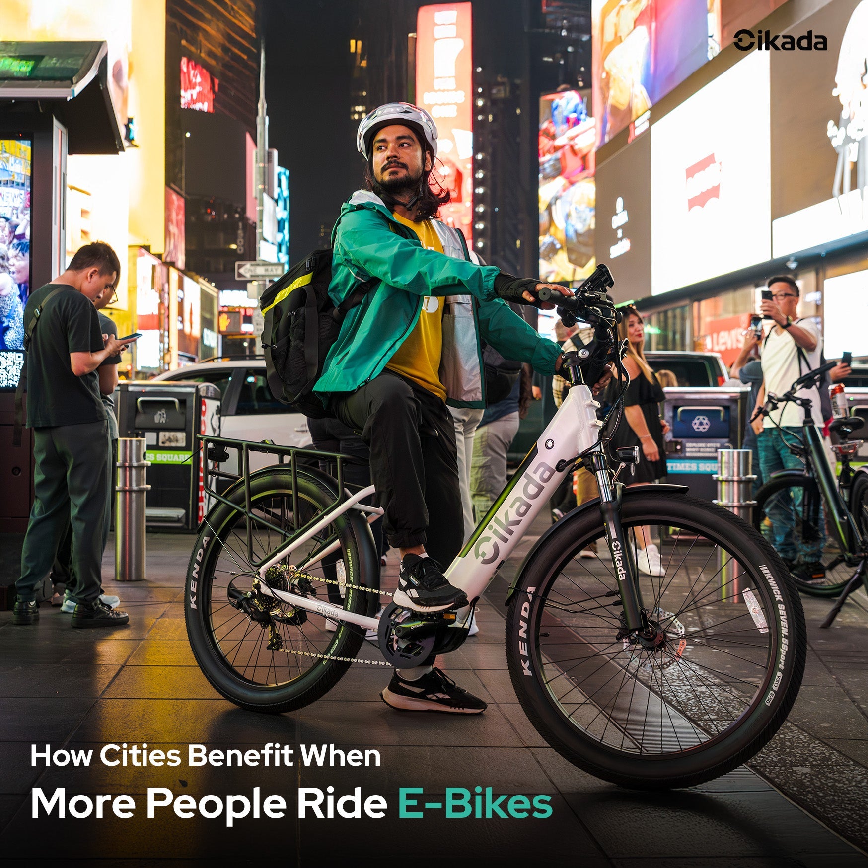 How Cities Benefit When More People Ride E-Bikes