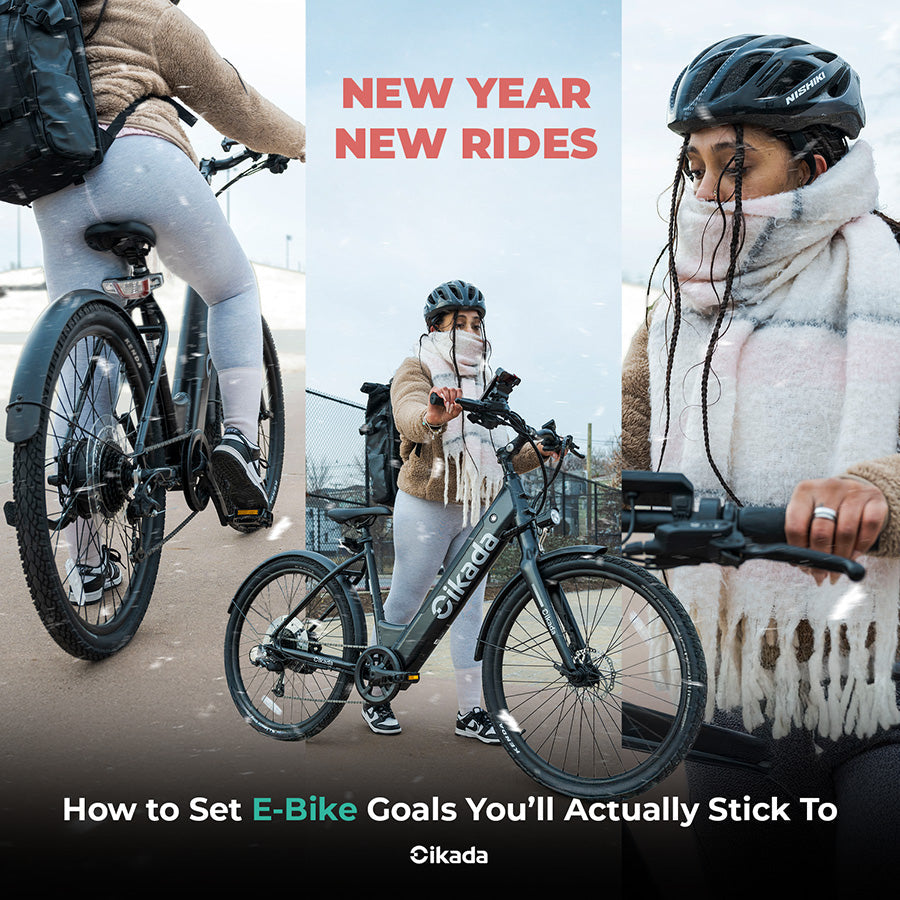 New Year, New Rides: How to Set E-Bike Goals You’ll Actually Stick To