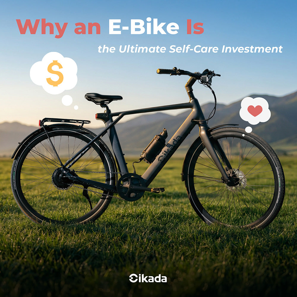 Why an E-Bike Is the Ultimate Self-Care Investment