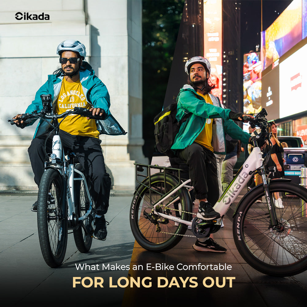 What Makes an E-Bike Comfortable for Long Days Out