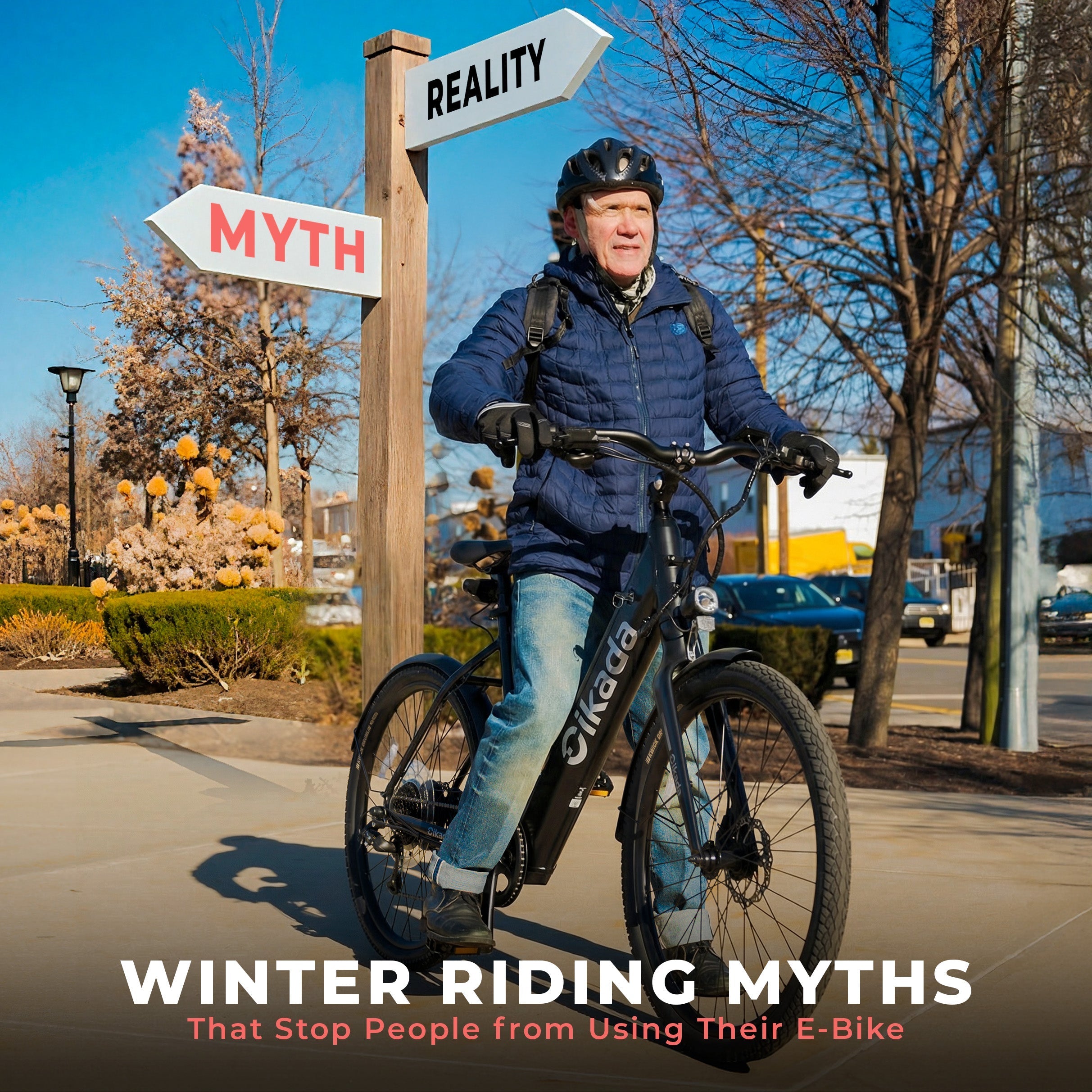 Winter Riding Myths That Stop People from Using Their E-Bike