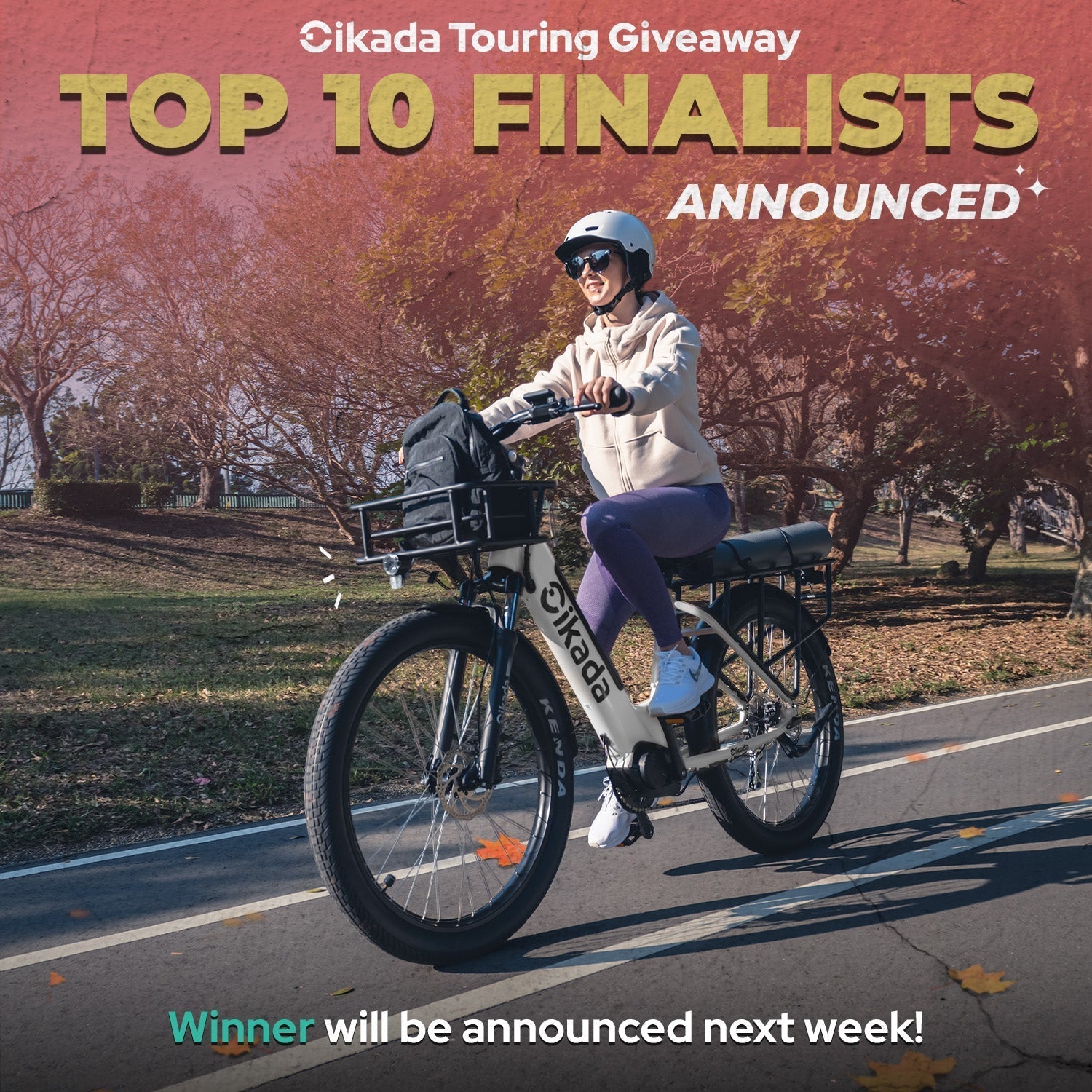 Announcing the Top 10 Finalists of the #MyCikadaAdventure (Fall Edition) Touring Giveaway 🍂