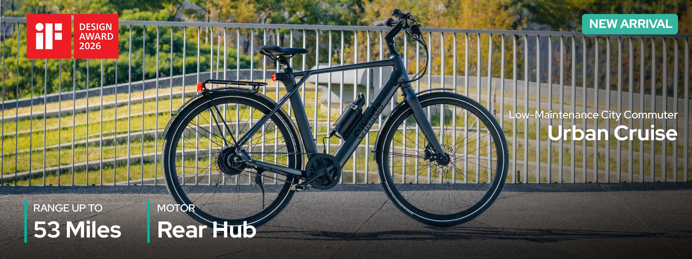 Cikada Urban Cruise_Low-Maintenance City Commuter